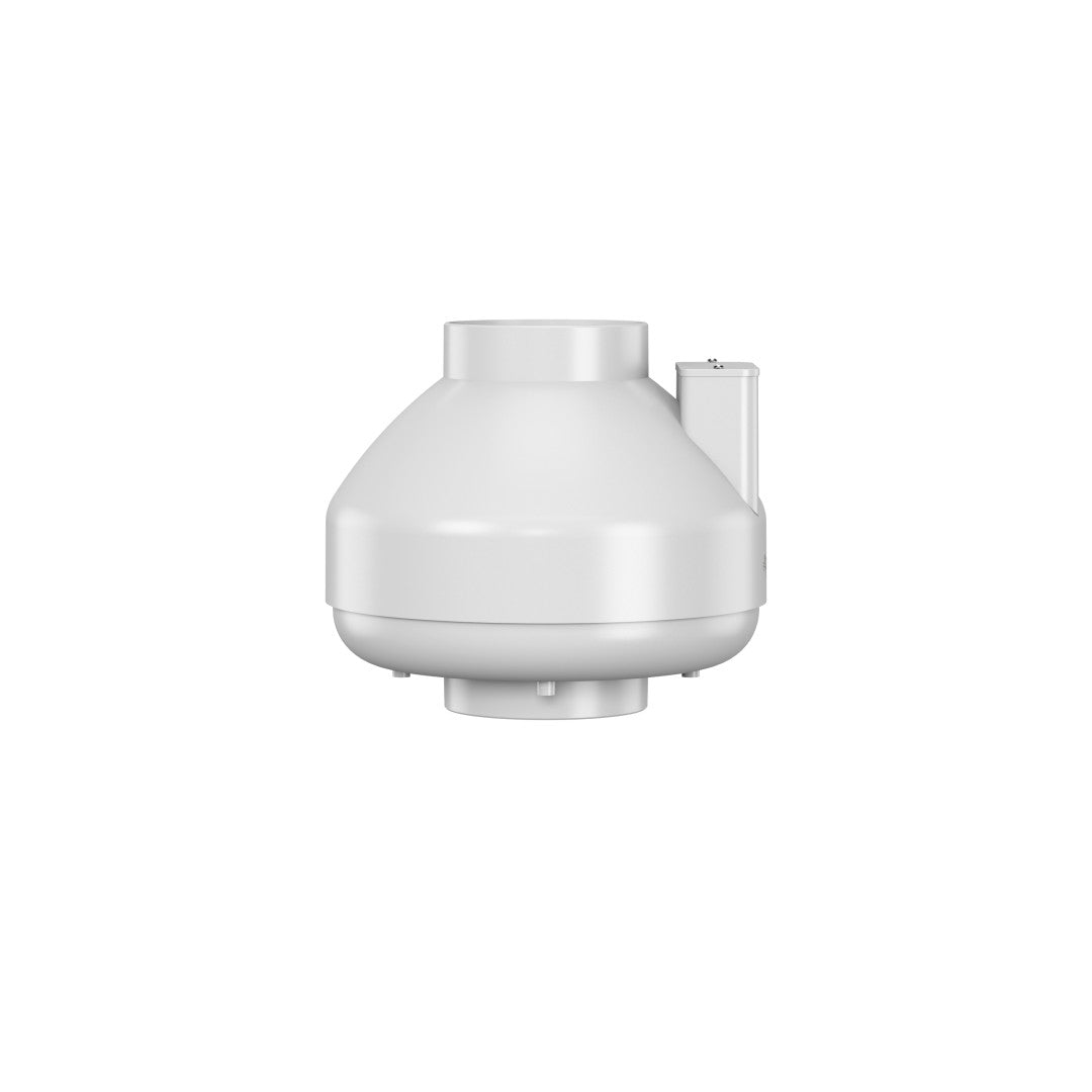 BaseAire RadonEx 15F Quiet Energy Efficient Radon Ventilating Exhaust Fan for Crawlspace or Slab Application