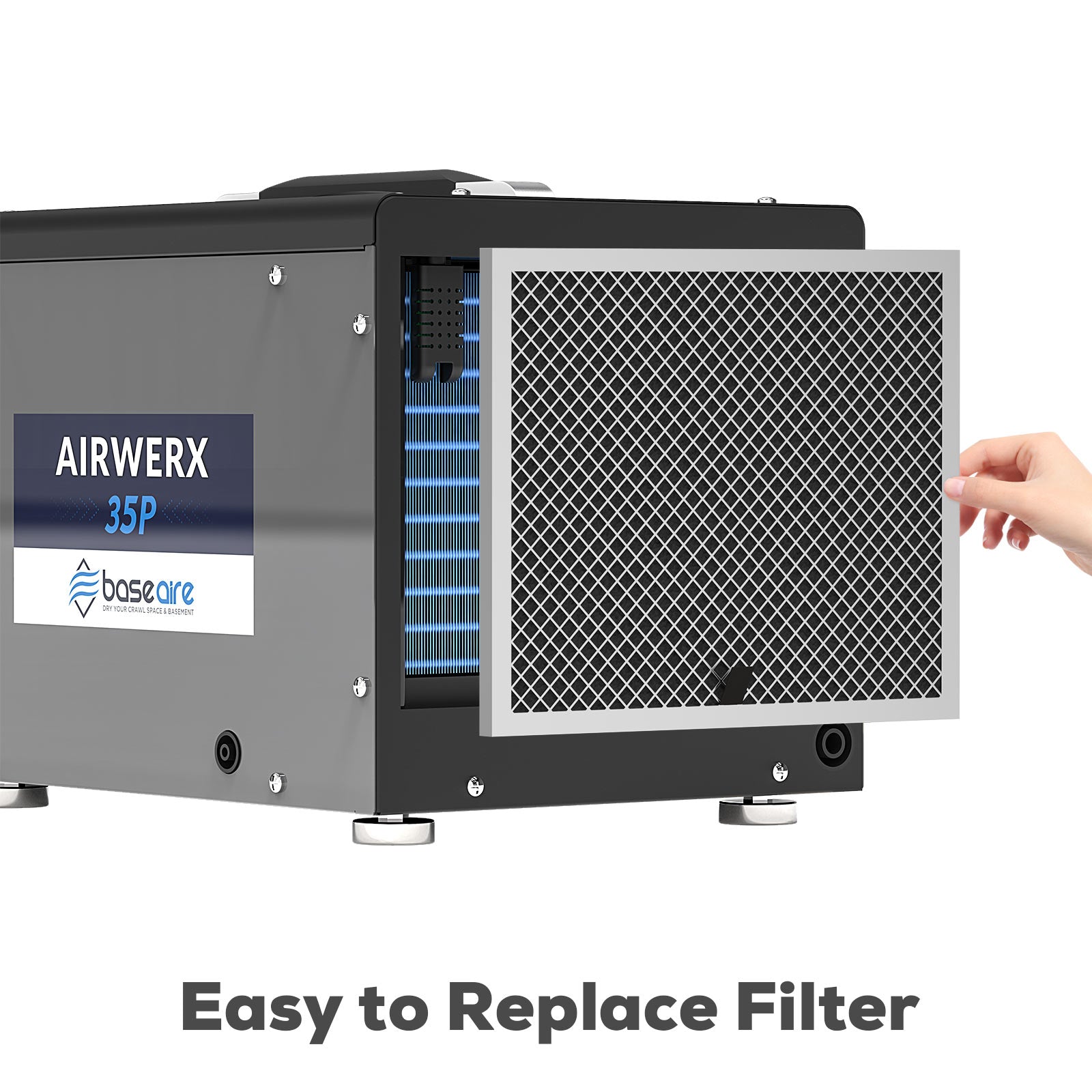 BaseAire 4 Pack MERV-1  Filter for AirWerx 35P