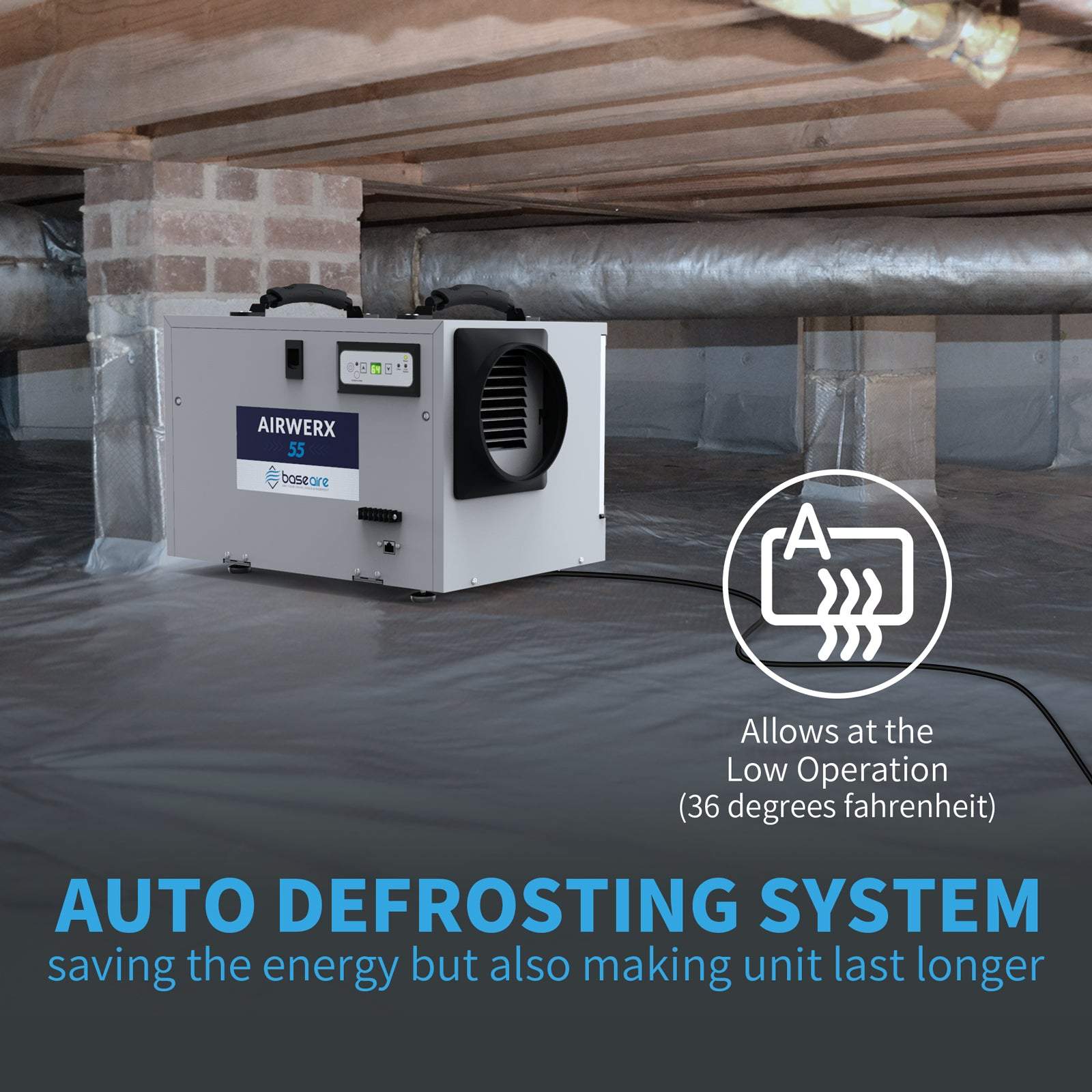 BaseAire Commercial Dehumidifier