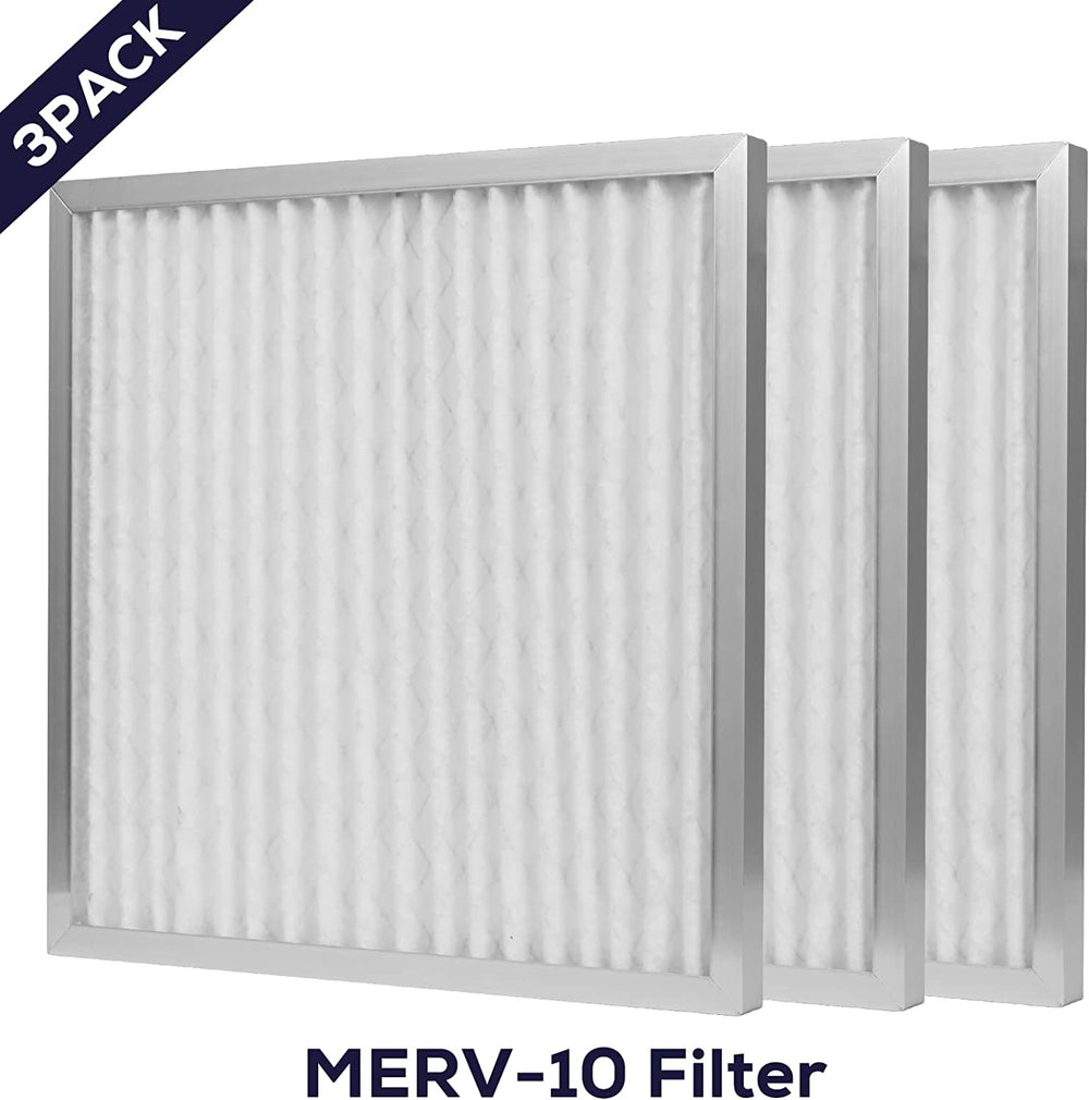 BaseAire 3 Pack MERV10 Filter AirWerx 100X, AirWerx 120X
