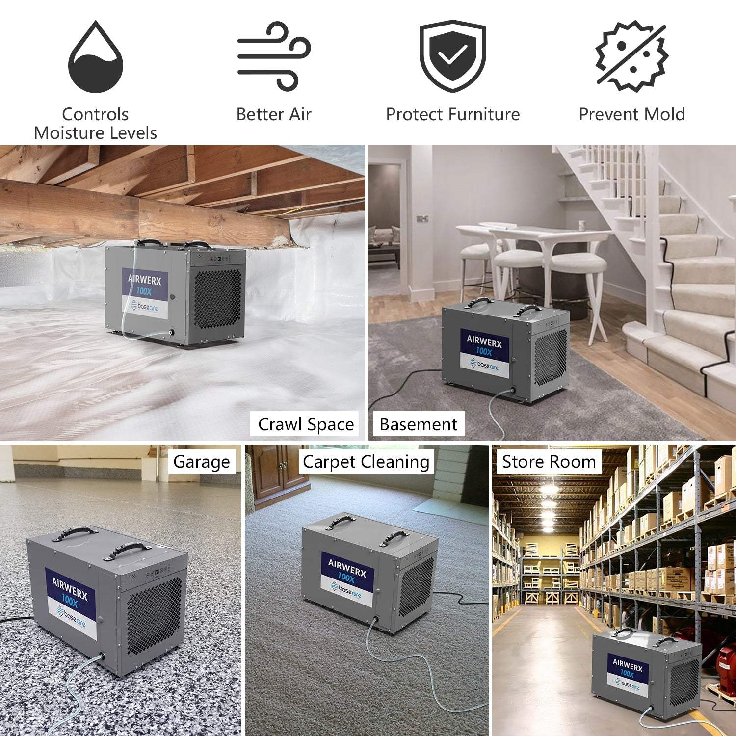 AirWerx 100X Dehumidifier