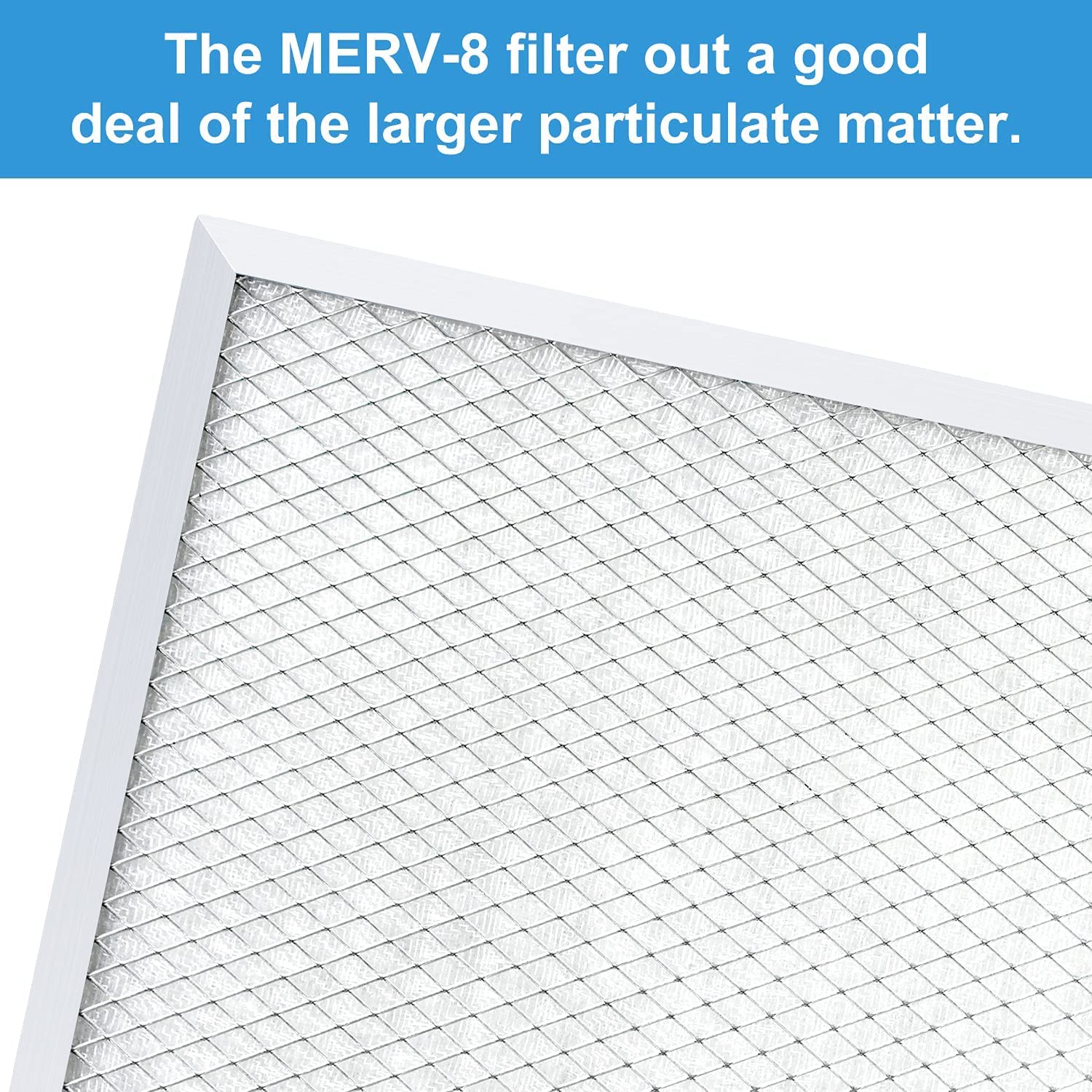 BaseAire MERV-8 Filter Set for AirWerx 55X/AirWerx 65XS, 4 Pack